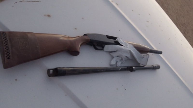 The gun apprehended by the LA Sheriff’s Department robot (LA Sheriff’s Department)